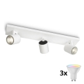 Philips - LED RGBW prigušiva reflektorska svjetiljka RUNNER 3xGU10/6,5W/230V 2700-6500K bijela
