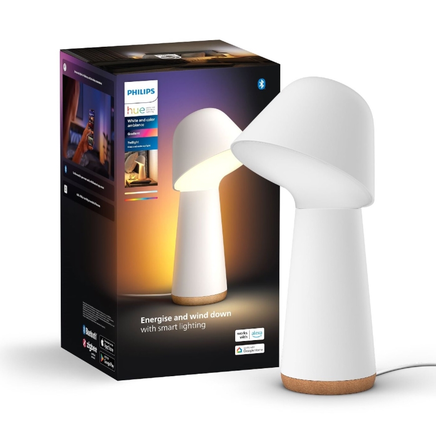 Philips - LED RGBW Prigušiva stolna lampa Hue TWILIGHT LED/13,4W/230V 2000-6500K