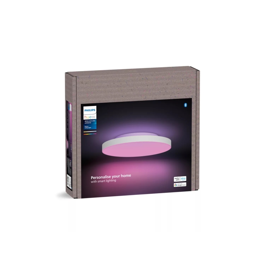 Philips - LED RGBW Prigušiva stropna svjetiljka Hue DATURA LED/48W/230V 2000-6500K