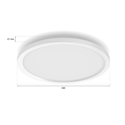 Philips - LED RGBW Prigušiva stropna svjetiljka Hue SURIMU LED/40W/230V