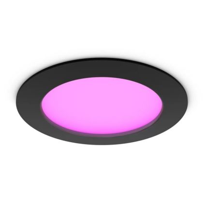 Philips - LED RGBW Prigušiva ugradbena svjetiljka za kupaonicu Hue SLIM LED/12W/230V IP44 2200-6500K