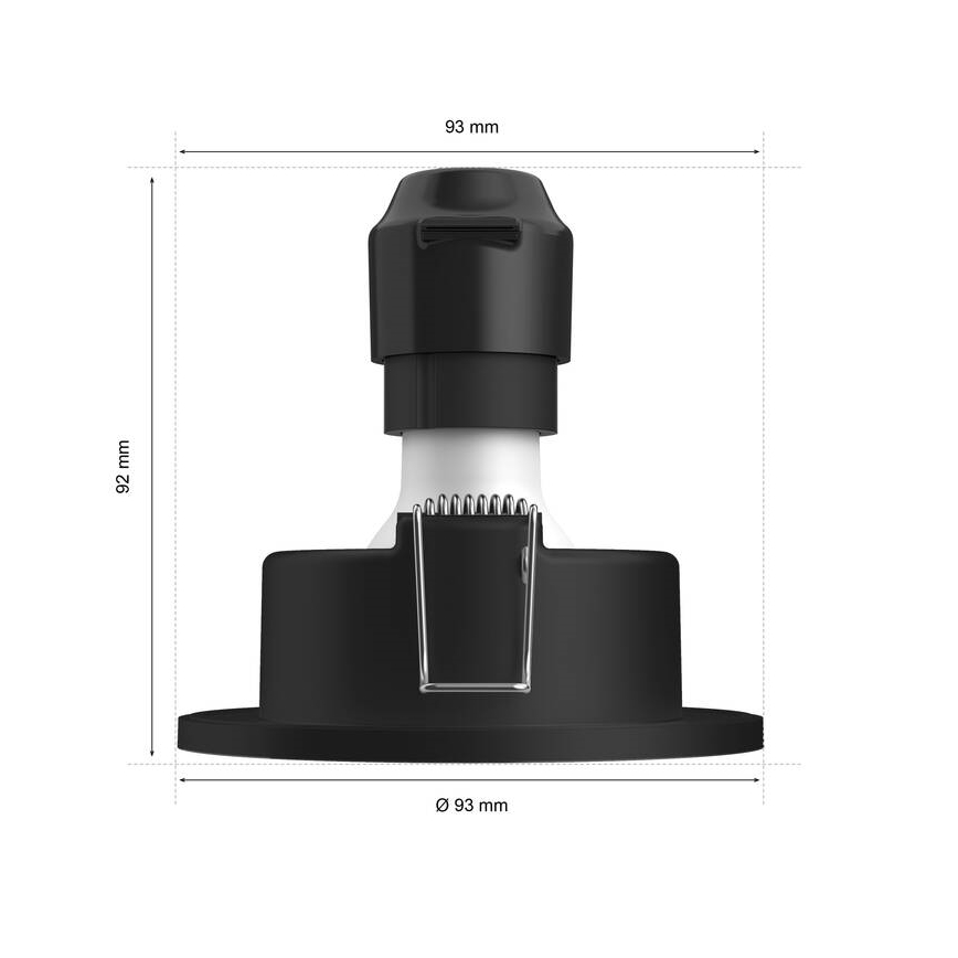 Philips - LED RGBW Prigušiva ugradbena svjetiljka za kupaonicu Hue XAMENTO GU10/5,7W/230V IP44 2200-6500K