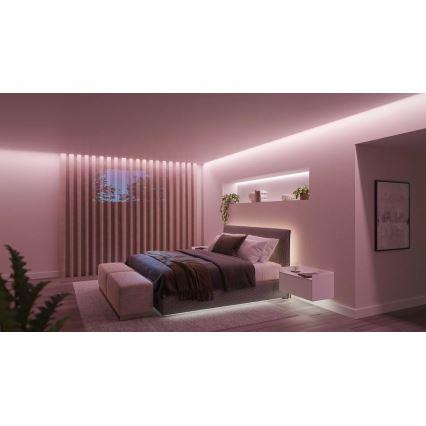 Philips - LED RGBW Prigušiva traka Hue WHITE AND COLOR AMBIANCE 10m LED/20W/230V 2000-6500K