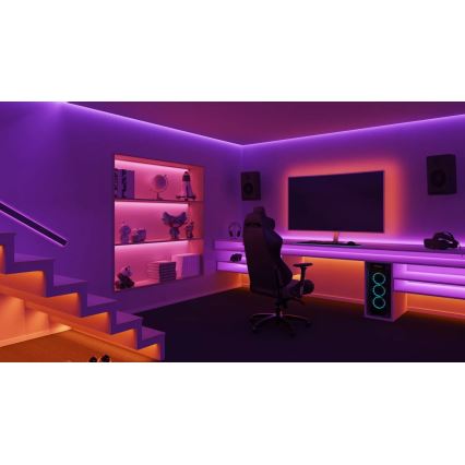 Philips - LED RGBW Prigušiva traka Hue WHITE AND COLOR AMBIANCE 10m LED/20W/230V 2000-6500K