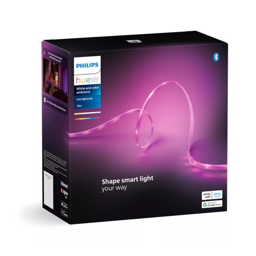 Philips - LED RGBW Prigušiva traka Hue WHITE AND COLOR AMBIANCE 10m LED/20W/230V 2000-6500K