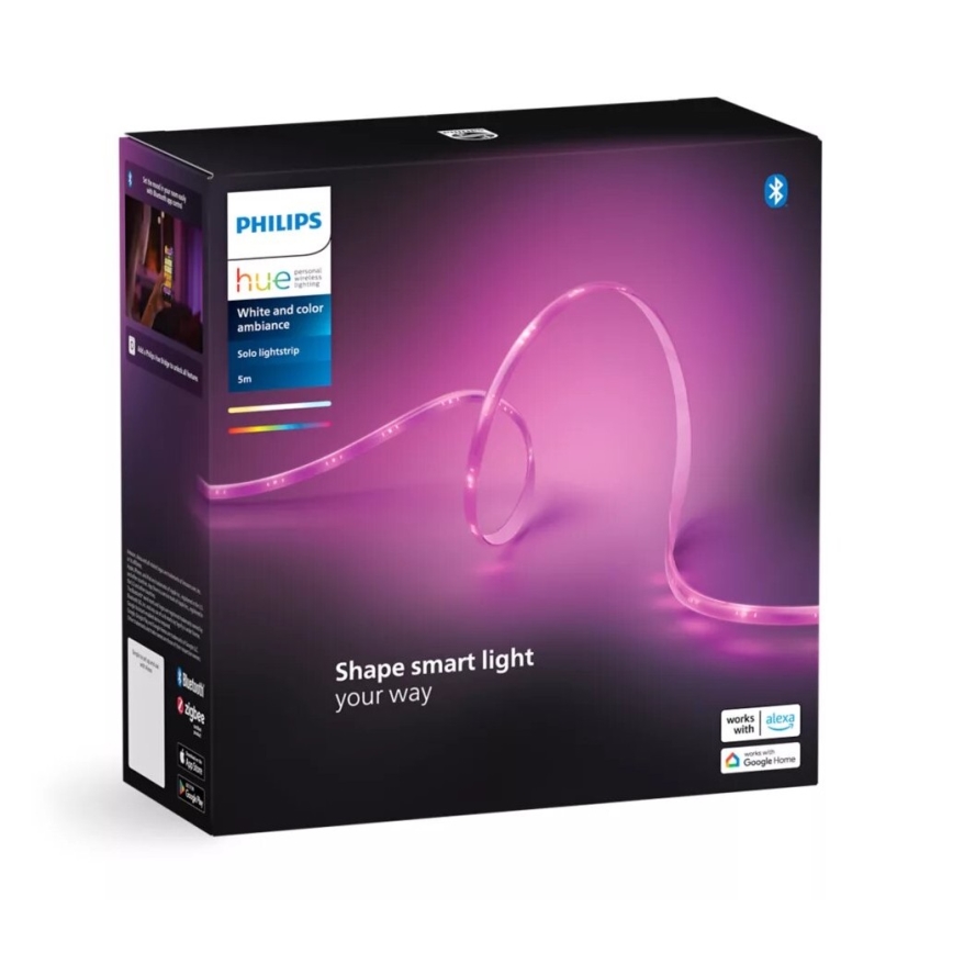 Philips - LED RGBW Prigušiva traka Hue WHITE AND COLOR AMBIANCE 5m LED/20W/230V 2000-6500K