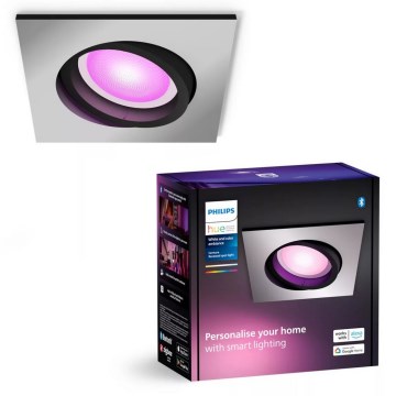 Philips - LED RGBW Prigušiva ugradbena svjetiljka Hue CENTURA 1xGU10/4,2W/230V 2000-6500K