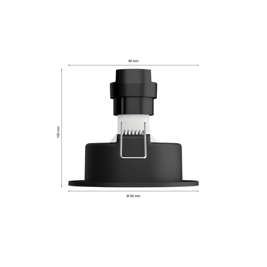 Philips - LED RGBW Prigušiva ugradbena svjetiljka Hue CENTURA 1xGU10/4,2W/230V 2000-6500K