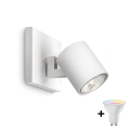 Philips - LED RGBW prigušiva ugradna spot svjetiljka RUNNER 1xGU10/6,5W/230V 2700-6500K bijela