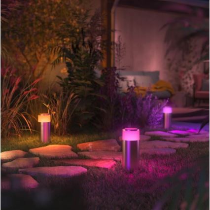 Philips - LED RGBW Prigušiva vanjska lampa Hue CALLA LED/8W/230V IP44
