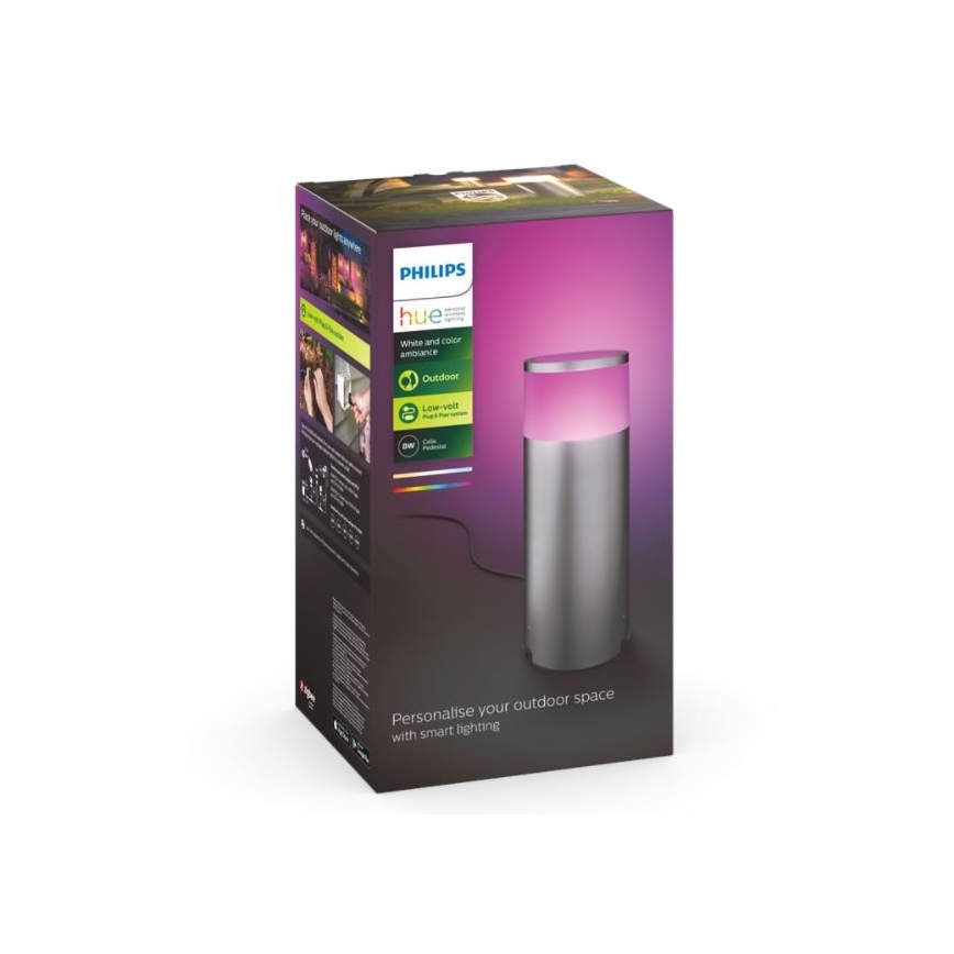 Philips - LED RGBW Prigušiva vanjska lampa Hue CALLA LED/8W/230V IP44