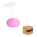 Philips - LED RGBW prigušivački luster na užetu Hue FLOURISH LED/39W/230V