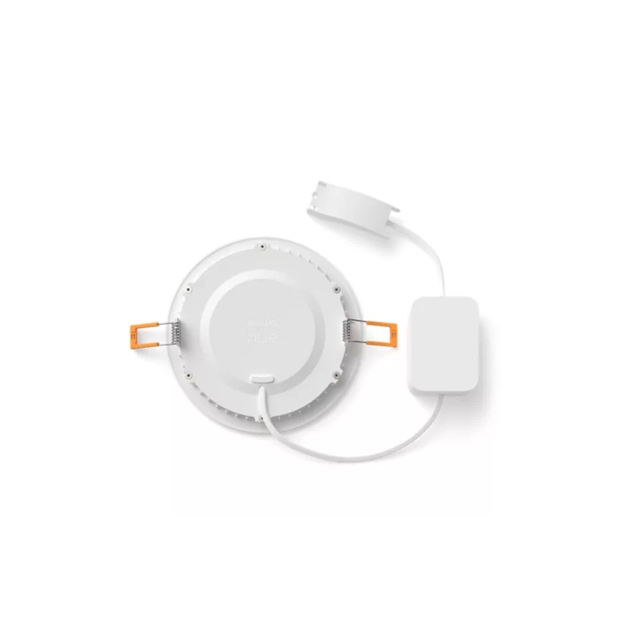 Philips - LED RGBW prigušivo kupaonsko ugradbeno svjetlo Hue SLIM LED/12W/230V 1000-20000K bijela IP44