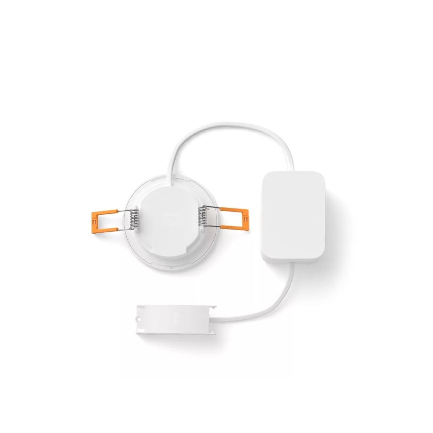 Philips - LED RGBW prigušivo kupaonsko ugradno svjetlo Hue SLIM LED/8,3W/230V 1000-20000K bijela IP44