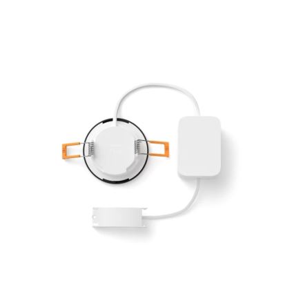 Philips - LED RGBW ugradna kupaonska svjetiljka s mogućnošću prigušivanja Hue SLIM LED/8,3W/230V 1000-20000K crna P44