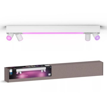 Philips - LED RGBW prigušivo ugradbeno svjetlo Hue CENTRIS 4xGU10/4,2W/230V + LED/11W 2000-6500K