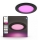 Philips - LED RGBW prigušivo ugradno stropno svjetlo za kupaonicu Hue SLIM LED/12W/230V 1000-20000K crna IP44