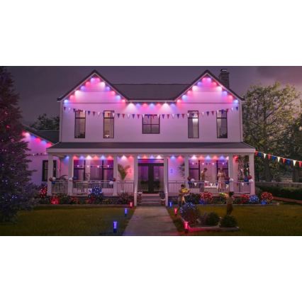 Philips Hue FESTAVIA LED RGBW produžni prigušivi vanjski svjetlosni niz 16xLED 9m 1000-20000K IP65