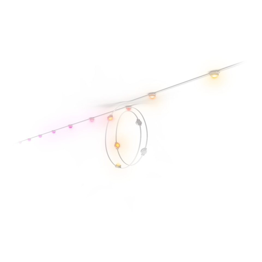 Philips Hue FESTAVIA LED RGBW produžni prigušivi vanjski svjetlosni niz 16xLED 9m 1000-20000K IP65