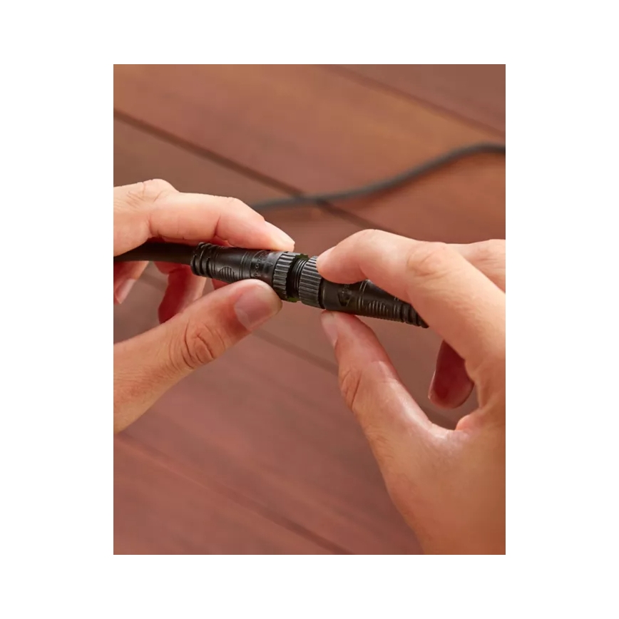 Philips - LED RGBW Hue FESTAVIA vanjski produžni prigušivi LED niz, 30×LED, 21 m, IP65