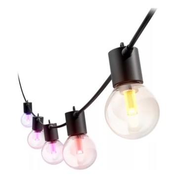 Philips - LED RGBW Produžni vanjski niz s mogućnošću prigušivanja Hue FESTAVIA 20xLED 14m IP65