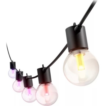 Philips - LED RGBW produžni vanjski svjetlosni niz Hue FESTAVIA s prigušivanjem 10xLED 7m IP65