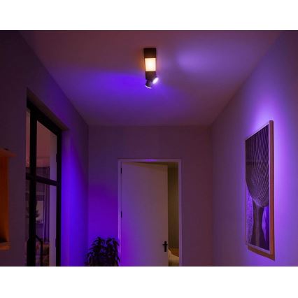 Philips - LED RGBW Prigušiva reflektorska svjetiljka Hue CENTRIS LED/11W/230V + 2xGU10/5,7W