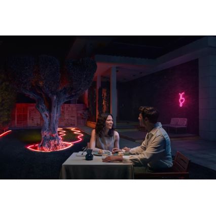 Philips - LED RGBW prigušiva vanjska traka Hue NEON 5m LED/30W/230V 2200-6500K IP67 + senzor pokreta