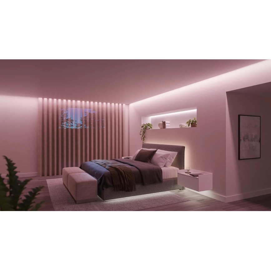 Philips - RGBW LED traka s prigušivanjem Hue WHITE AND COLOR AMBIANCE 5m LED/20W/230V 2000-6500K