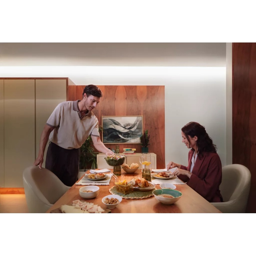 Philips - LED RGBW traka s mogućnošću prigušivanja Hue FLUX 3 m LED/29 W/230 V 2200–6500 K + Hue bridge