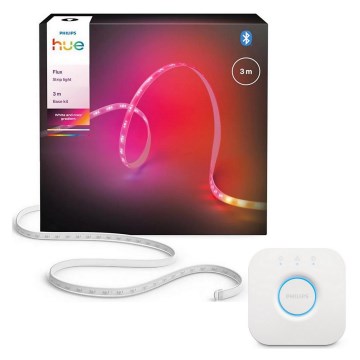Philips - LED RGBW traka s mogućnošću prigušivanja Hue FLUX 3m LED/12W/230V 2200-6500K + Hue bridge
