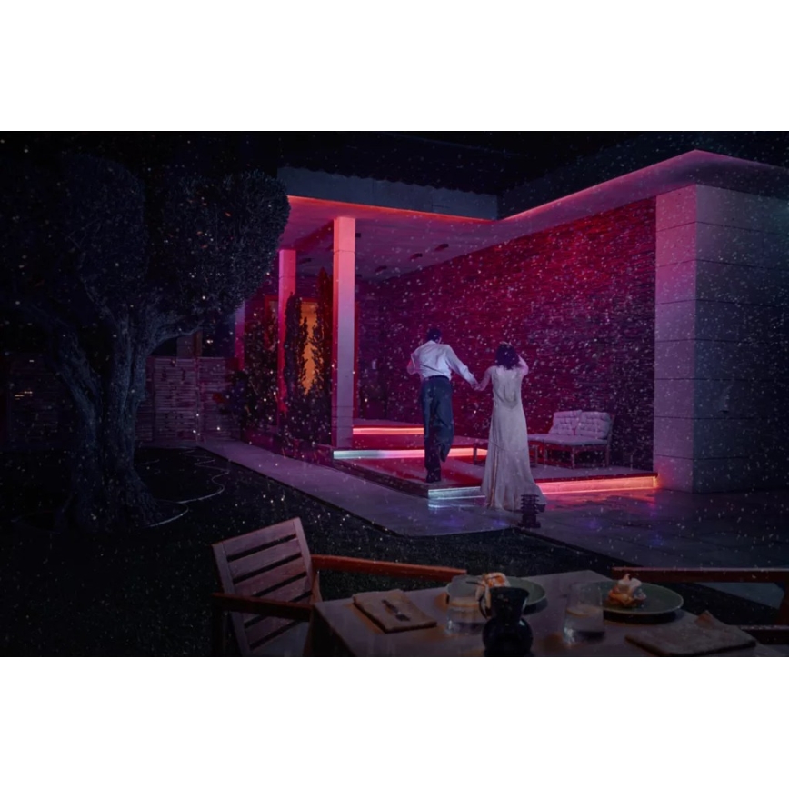Philips - LED RGBW vanjska traka s mogućnošću prigušivanja Hue FLUX 5m LED/30W/230V 2200-6500K IP67 + senzor pokreta