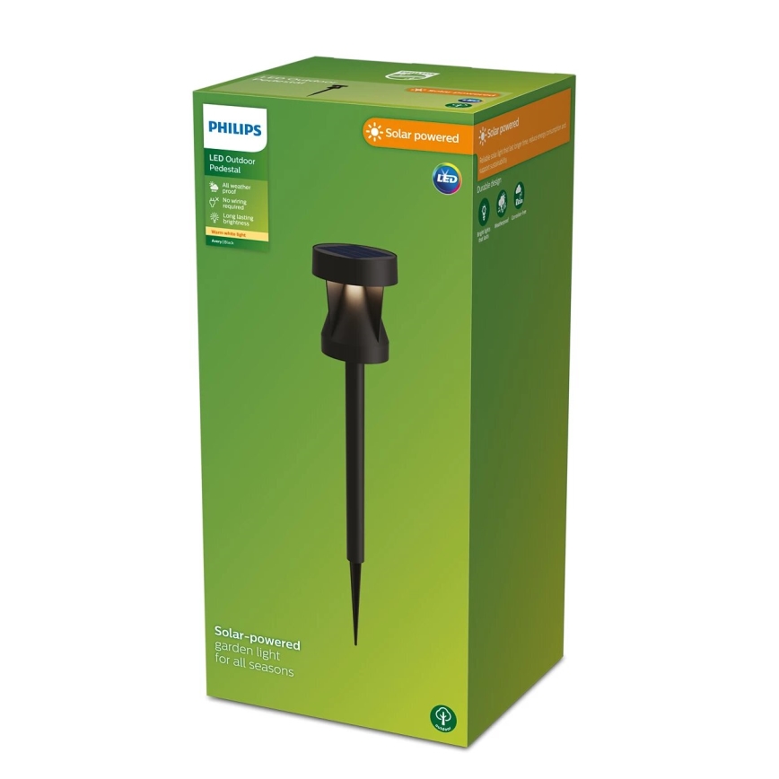 Philips - LED Solarna lampa AVERY LED/1,8W/3,7V 2600 mAh 2700K IP44
