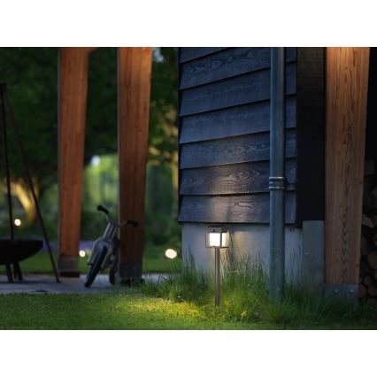 Philips - LED Solarna lampa sa senzorom za pokret i dan/noć BLAISE LED/1,5W/3,7V 2600 mAh 3000K IP44