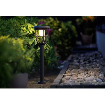 Philips - LED Solarna lampa sa senzorom RADII LED/1,3W/3,7V 2000 mAh 3000K IP44