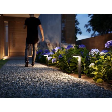 Philips - LED Solarna lampa sa senzorom za pokret i dan/noć LED/1,2W/4V 1800 mAh 3000K IP44