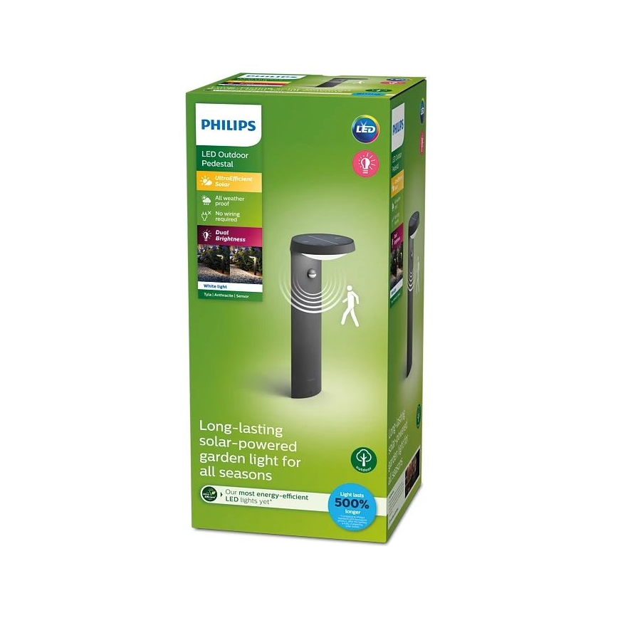 Philips - LED Solarna lampa sa senzorom LED/1,2W/4V 3000K IP44