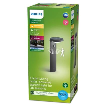 Philips - LED Solarna lampa sa senzorom LED/1,2W/4V 4000K IP44