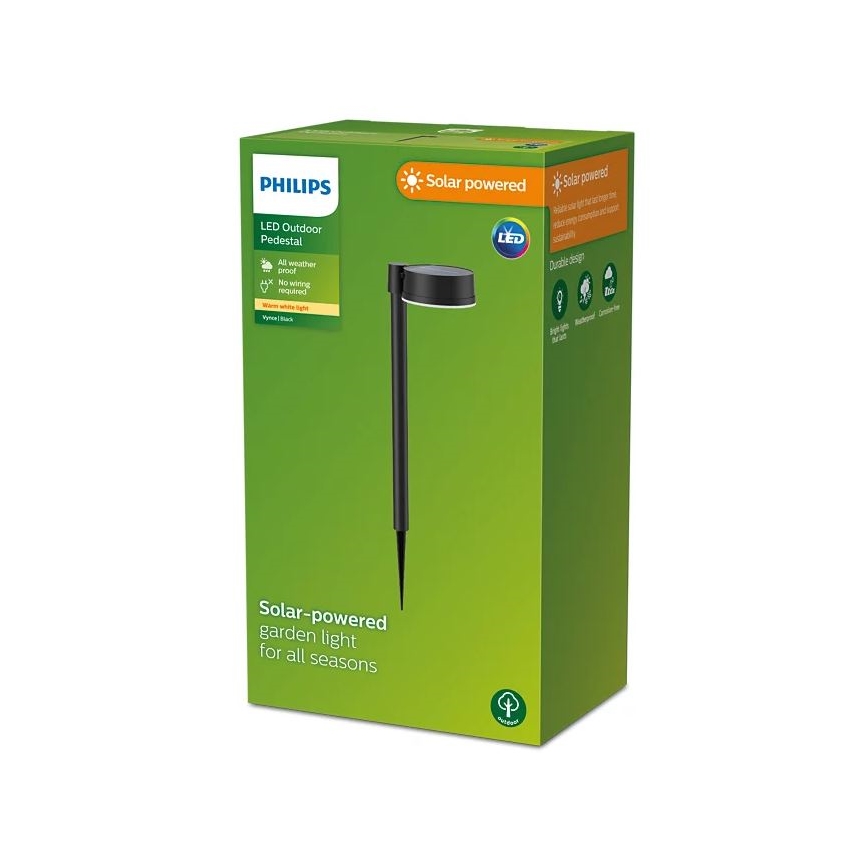 Philips - LED Solarna lampa VYNCE LED/1,5W/3,7V IP44