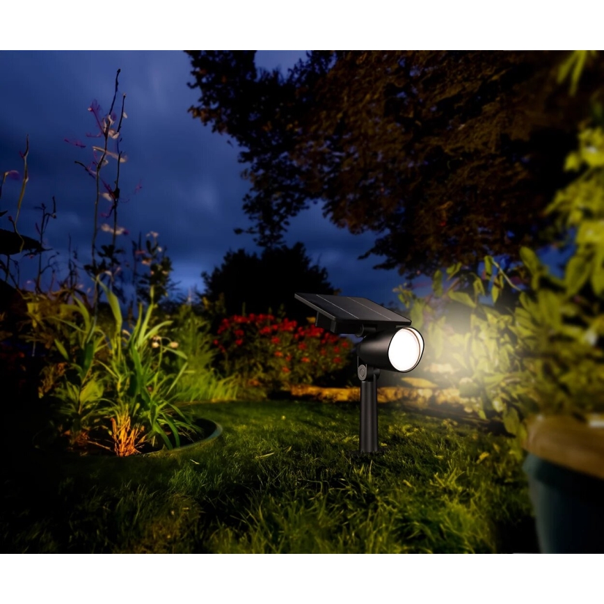 Philips - LED Solarna reflektorska svjetiljka ASHLYN LED/1,4W/3,7V 2700K IP44
