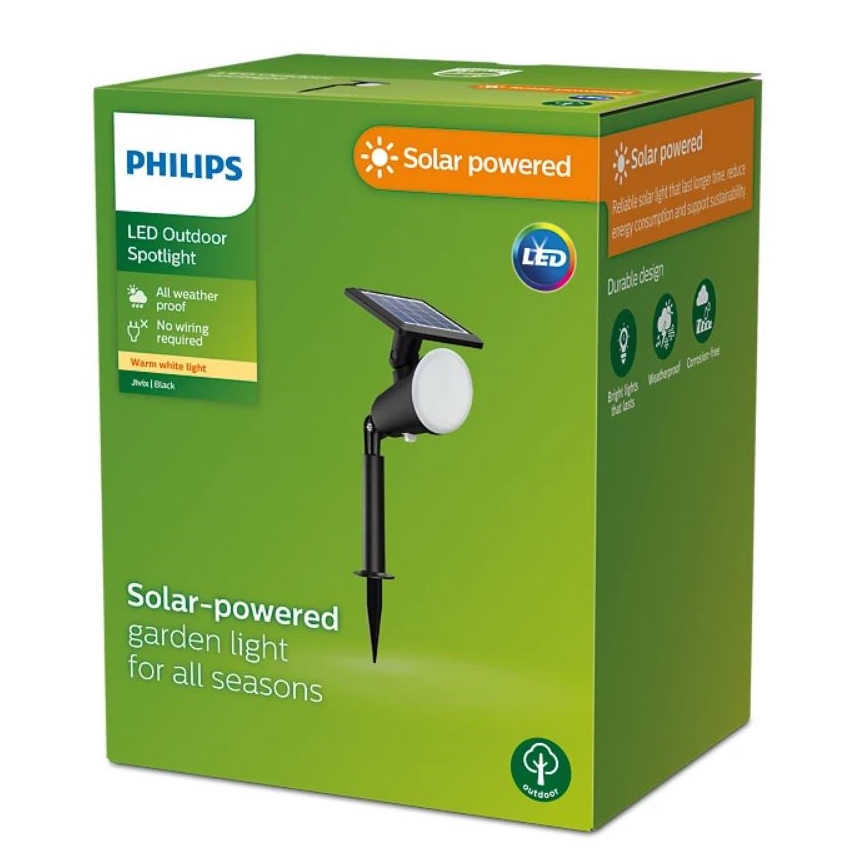 Philips - LED Solarna reflektorska svjetiljka JIVIX LED/1,4W/3,7V IP44
