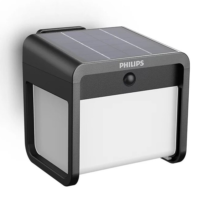 Philips - LED Solarna zidna svjetiljka sa senzorom EZRA LED/1,8W/3,7V 3000K IP44