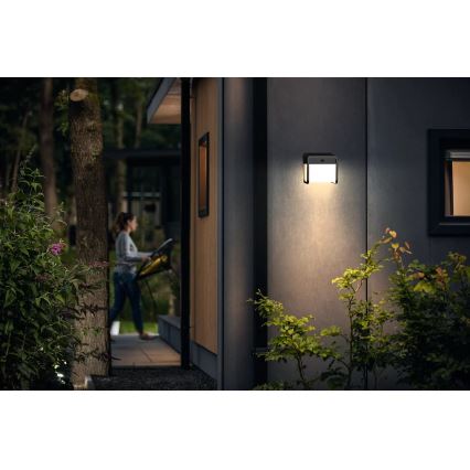 Philips - LED Solarna zidna svjetiljka sa senzorom EZRA LED/1,8W/3,7V 3000K IP44