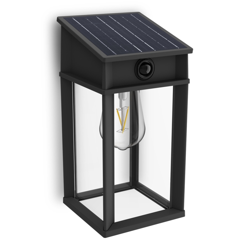 Philips - LED Solarna zidna svjetiljka sa senzorom GERI LED/3,2W/3,7V 2600 mAh 4000K IP44
