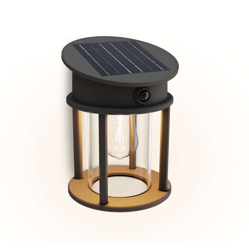 Philips - LED Solarna zidna svjetiljka sa senzorom GERI LED/3,2W/3,7V 2700K IP44