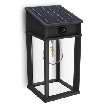 Philips - LED Solarna zidna svjetiljka sa senzorom GERI LED/3,2W/3,7V 4000K IP44