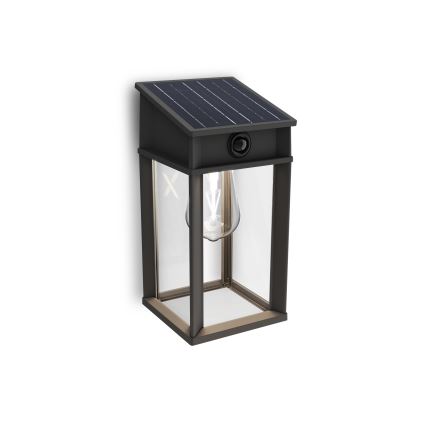 Philips - LED Solarna zidna svjetiljka sa senzorom GERI LED/3,2W/3,7V 2600 mAh 4000K IP44
