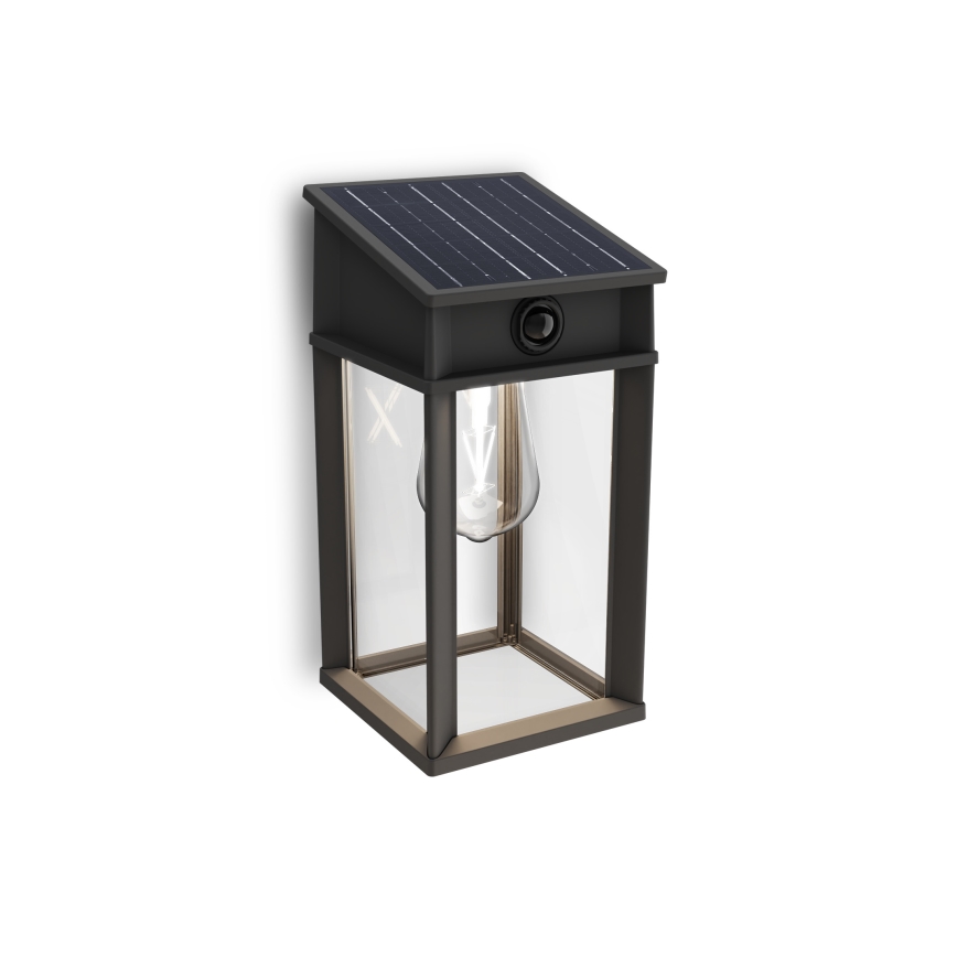 Philips - LED Solarna zidna svjetiljka sa senzorom GERI LED/3,2W/3,7V 2600 mAh 4000K IP44
