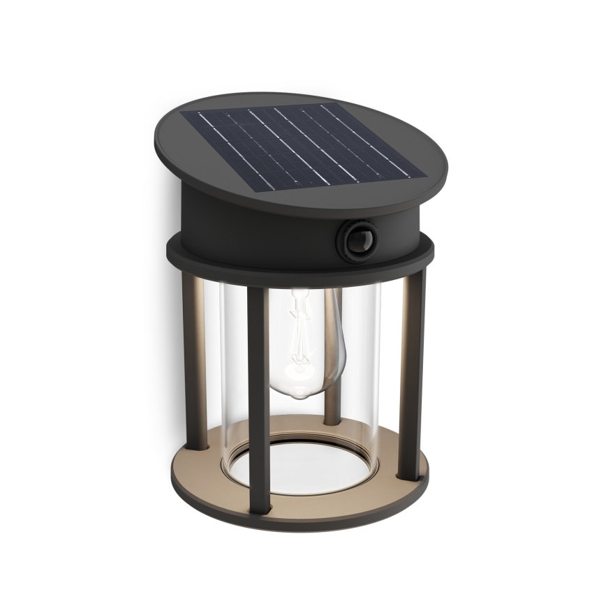 Philips - LED Solarna zidna svjetiljka sa senzorom GERI LED/3,2W/3,7V 4000K IP44