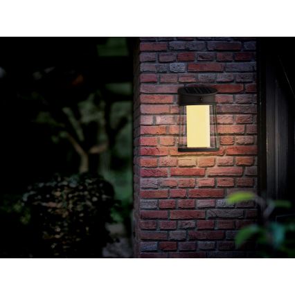 Philips - LED Solarna zidna svjetiljka sa senzorom JUDA LED/3,2W/3,7V 2600 mAh 2700K IP44